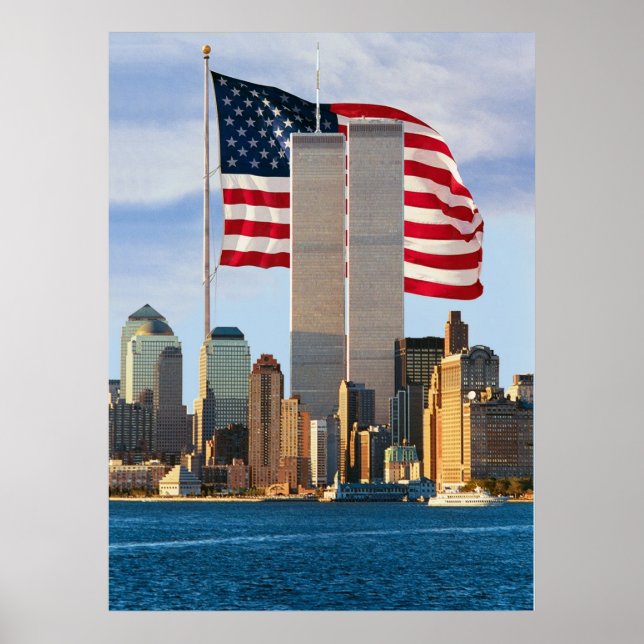 American Twin Towers Poster (Vorne)