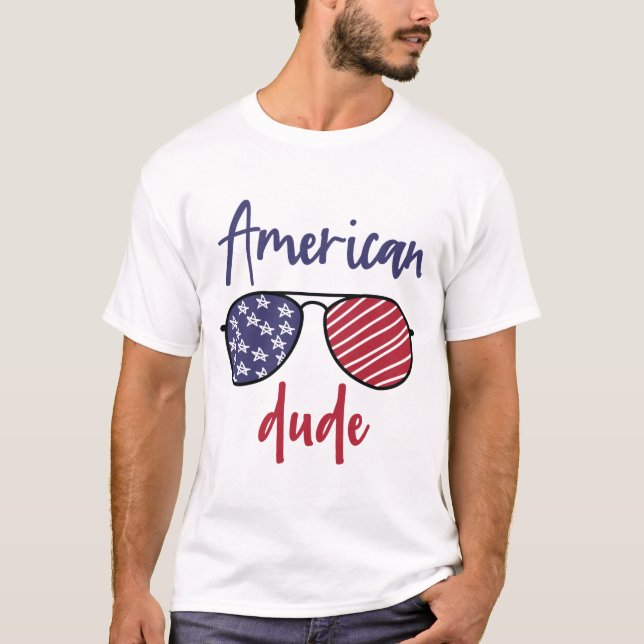 American Typ Patriotic T-Shirt (Vorderseite)