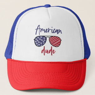 American Typ Patriotic Truckerkappe