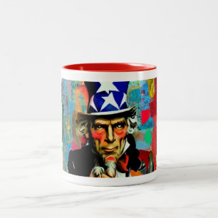 American Uncle Sam Tasse