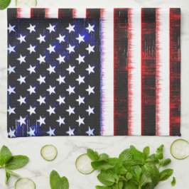 American United Staaten - USA Fahne, Nocken Geschirrtuch