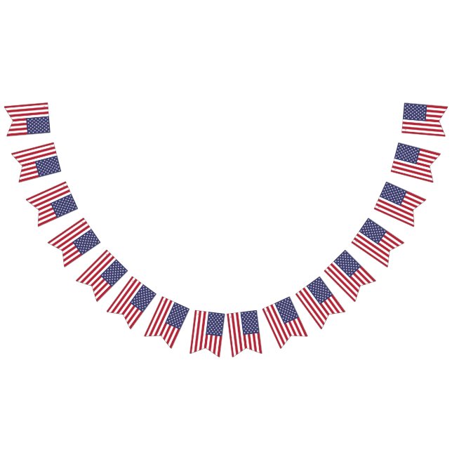 American United Staaten USA Flag Bunting Banner (Alle)