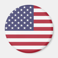 American United Staaten USA Flag Magnet