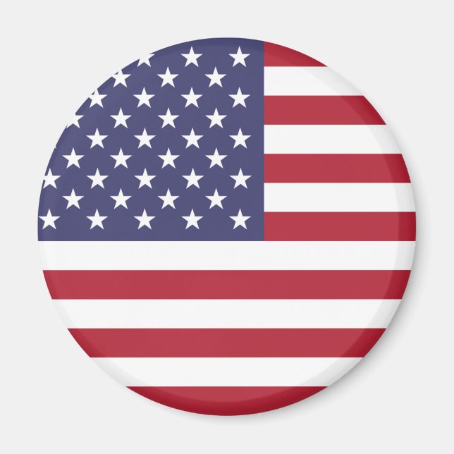 American United Staaten USA Flag Magnet (Vorne)