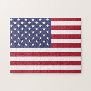 American United Staaten USA Flag Puzzle