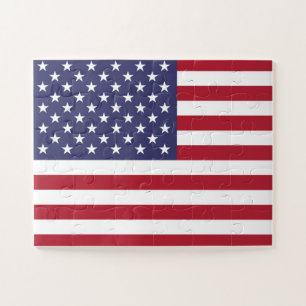 American United Staaten USA Flag Puzzle