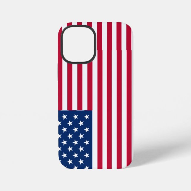 American USA Flag Pride Design-76353 iPhone 12 Mini Hülle (Rückseite)