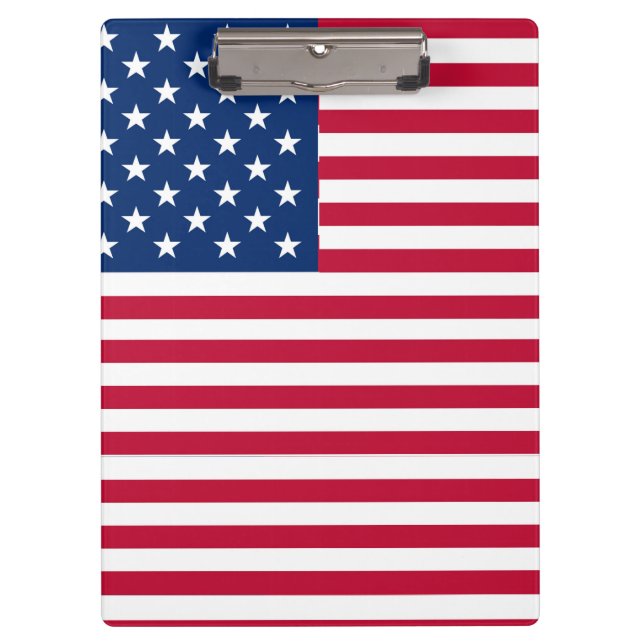 American USA Flag Pride Design-76353 Klemmbrett (Vorderseite)