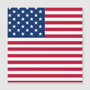 American USA Flag Pride Design-76353 Magnetkarte