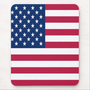 American USA Flag Pride Design-76353 Mousepad