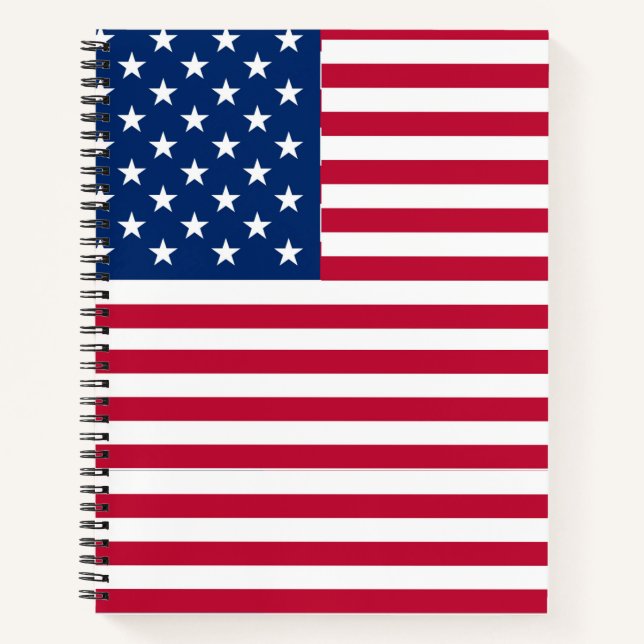 American USA Flag Pride Design-76353 Notizbuch (Vorderseite)