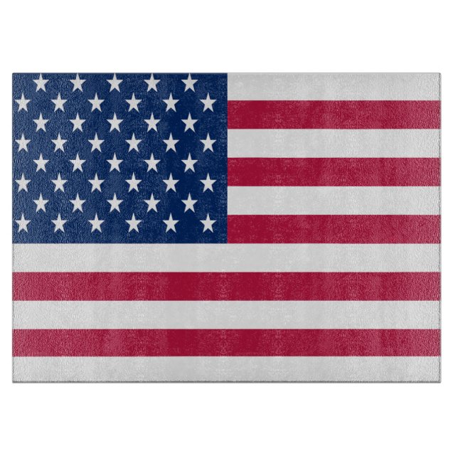American USA Flag Pride Design-76353 Schneidebrett (Vorderseite)