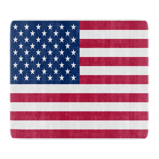 American USA Flag Pride Design-76353 Schneidebrett (Vorderseite)