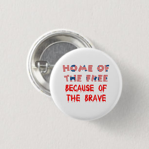 American USA Patriotic Zuhause der kostenlosen Quo Button