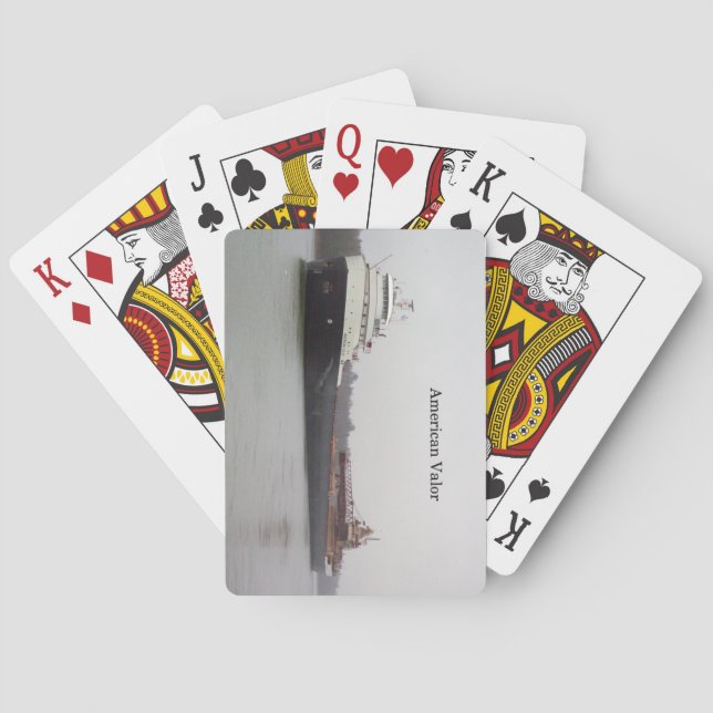 American Valor Spielkarten (Rückseite)