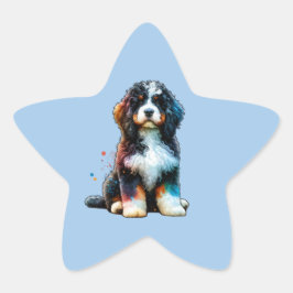 American Water Spaniel Dog Stern-Aufkleber