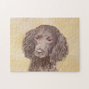 American Water Spaniel Gemälde - Originale Hundeku