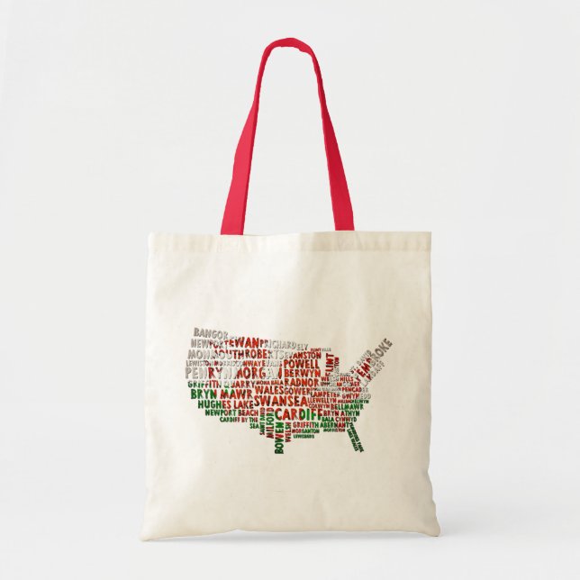 American Welsh Red Dragon Tote Bag Tragetasche (Vorne)