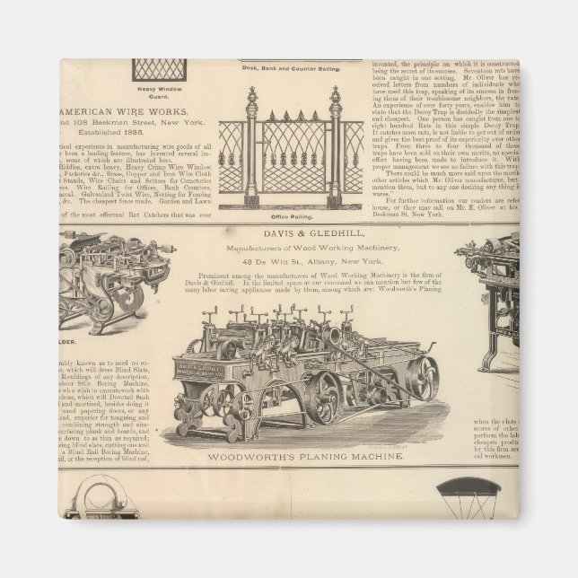 American Wire Works Magnet (Vorne)