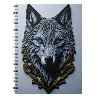 American wolf 4 notizblock