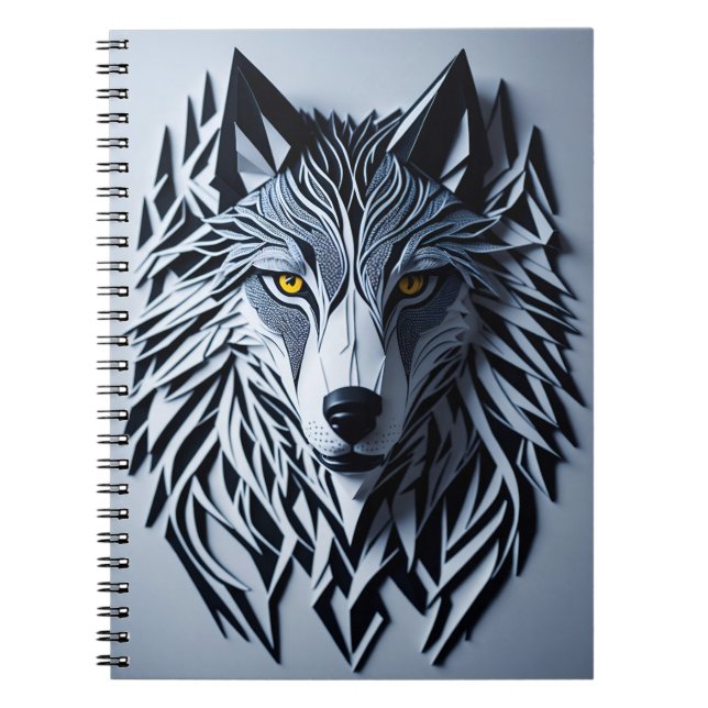 American wolf 5 notizblock (Vorderseite)