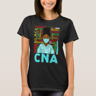 American Women Black Cna Nurse Black History T-Shirt