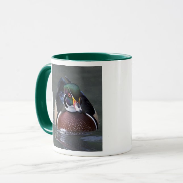 American Wood Duck Tasse (Vorderseite Links)