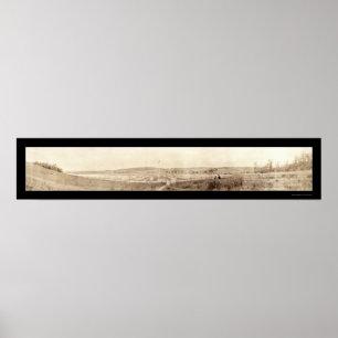 American WWI Cemetary Foto 1919 Poster
