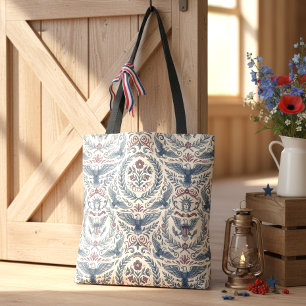 Americana Eagles Blumen Sterne und Streifen ID1298 Tasche