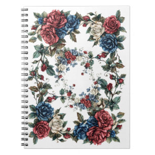 Americana Garden Patriot Rosen Notizblock