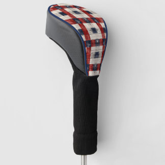 Americana-Gitter-Golf-Schlagkopfabdeckung Golf Headcover