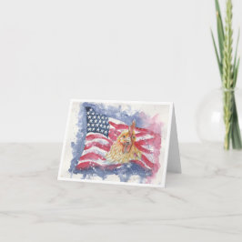 Americana Henne von Sherry Jarvis Karte