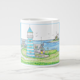 Americana Lighthouse Jumbo-Tasse