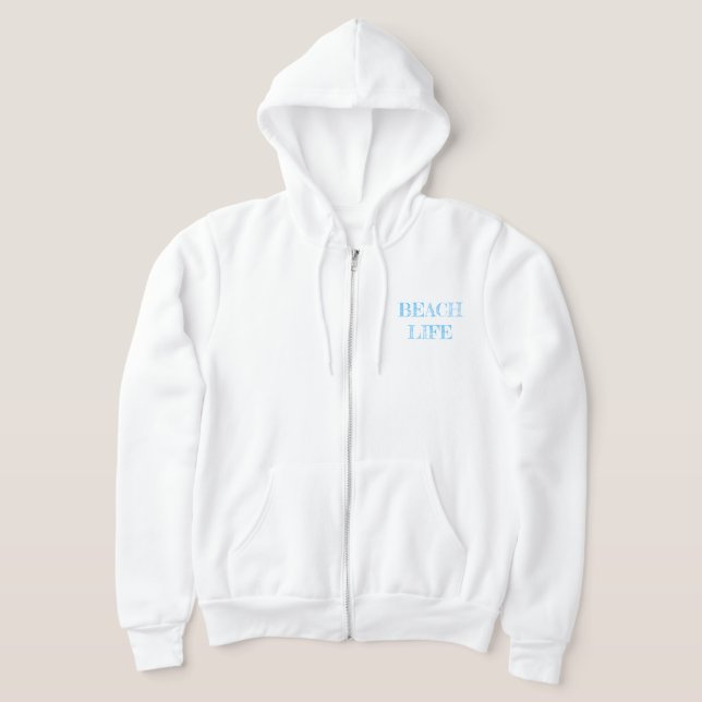 Americana Lighthouse Zipped Hoodie (Ablage )