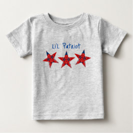 Americana Li'l Patriot Bandana Stars T-shirt bébé