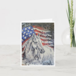 Americana-Pferd von Sherry Karte