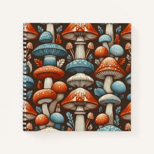 Americana Pilze Notizbuch