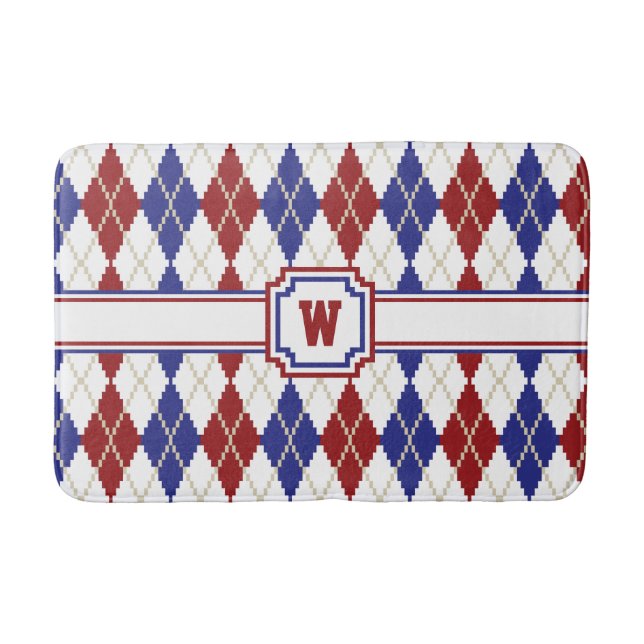Americana Raute Bath Mat Badematte (Vorderseite)