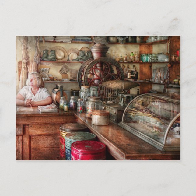 Americana - Shop - Suchen Sie nach einem Geschäft Postkarte (Vorderseite)