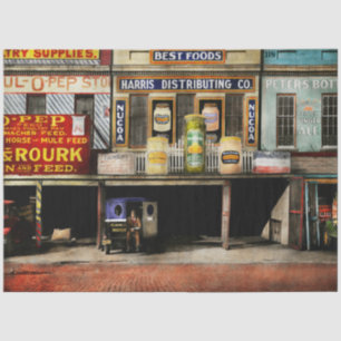 Americana - Signs - Fütternd Zeit 1936 Seidenpapier
