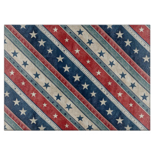 Americana/Sterne Streifen/Patriotisch Schneidebrett