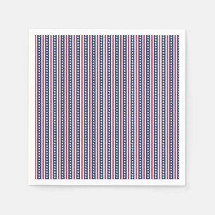 Americana Sterne und Streifen  Serviette