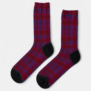Americana verwittertes Karo Socken