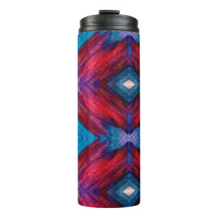 Americana Watercolor Art Thermosbecher