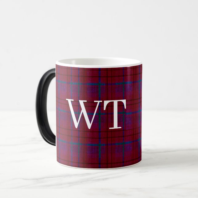 Americana Weathered Plaid Verwandlungstasse (Vorderseite Links)