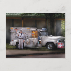 Americana - Wir verkaufen Eiskrem Postkarte