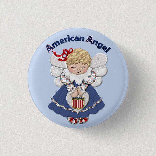 Americanangel Button (Vorderseite)
