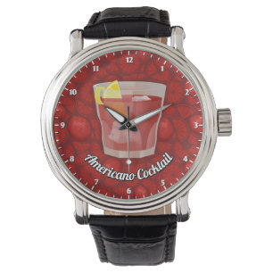Americano-Cocktail Armbanduhr