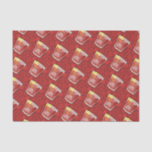 Americano-Cocktail Seidenpapier
