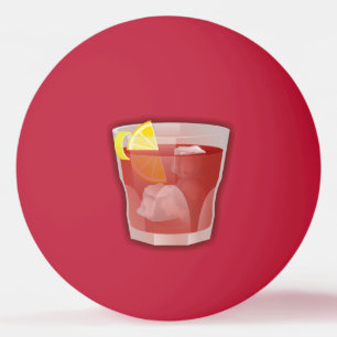 Americano-Cocktail Tischtennisball